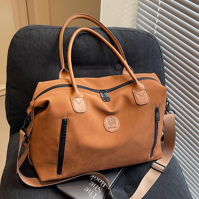 Fashionable and Casual Large-capacity Lightweight Crossbody Tote Bag Travel Single-shoulder Wandering Bag