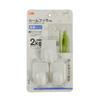 Shape Plastic U Adhesive Hooks Strong Hold Bathroom Kitchen Organization Storage