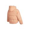 Adidas Neo Octjkt Dwn Solid Color Logo Zip Hooded Down Jacket Women Jackets Pink H18635