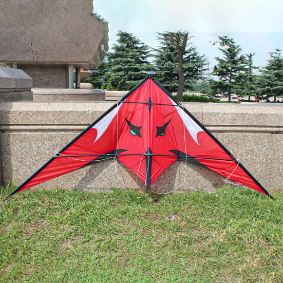 Kite Colorful Large Sound 1.2M Triangle Stunt Kite for Playing