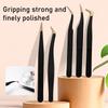 Precise Stainless Steel Tweezers For Manicure Efficiently Grasp Small Decorations Suitable For DIY Enthusiasts