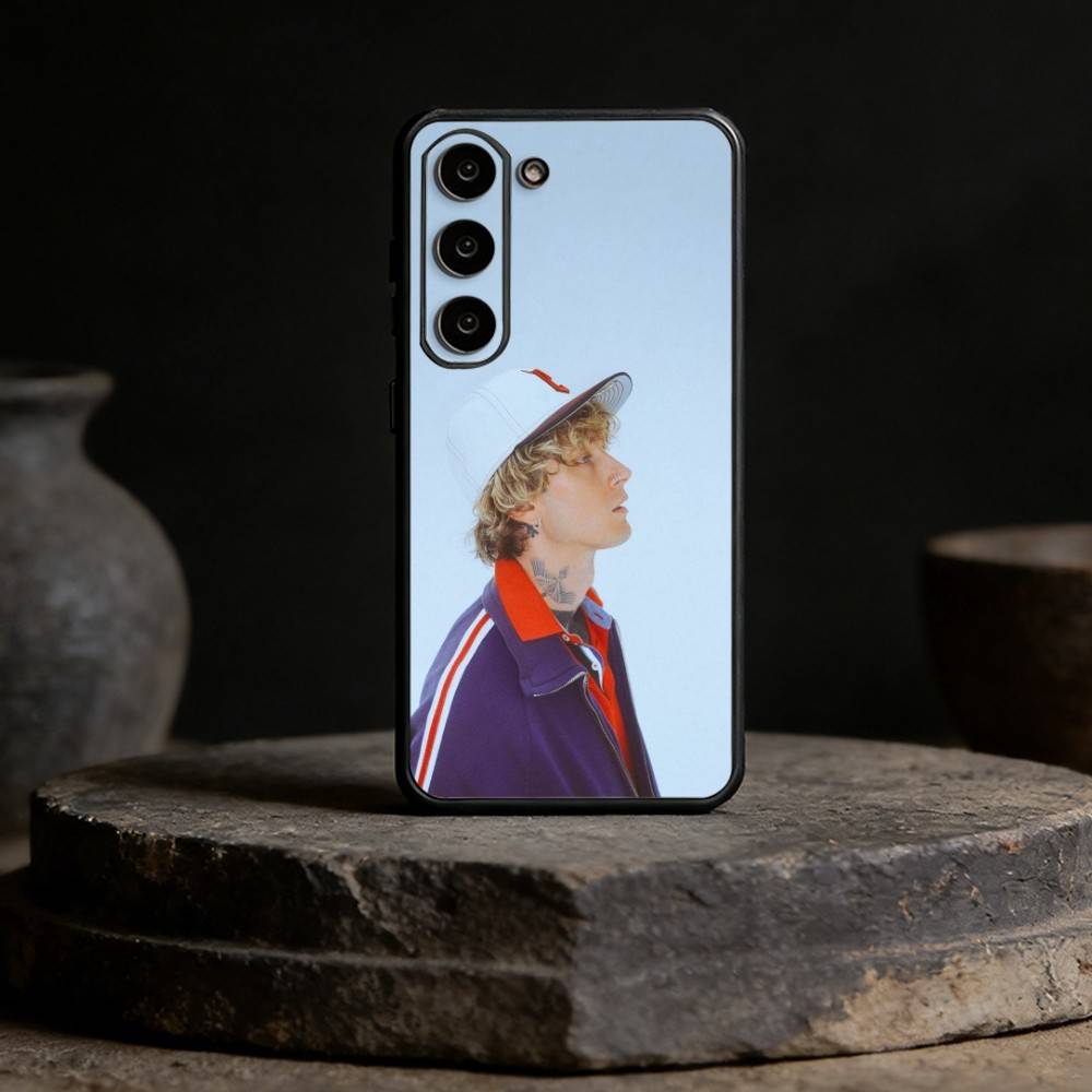 MGK LOST A-AMERICANA Phone Case For Samsung Galaxy A91,80,73,72 ,71,53,52,32 ,31,22,21s,20,Soft Black Case
