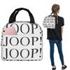 Modische Joop Logo Isolierte Lunchtasche für Damen Kinder Tragbare Lebensmittelboxen Thermische Lunchbox Tragetasche