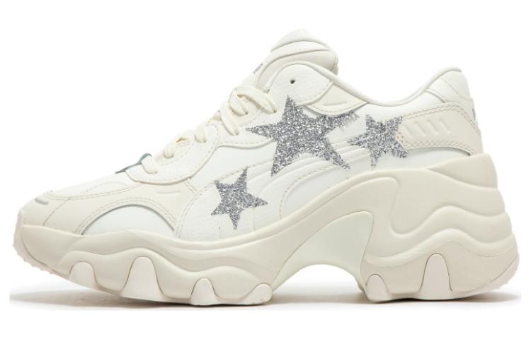 Puma Pulsar Wedge Star Frosted Ivory Silver (Women s) 37