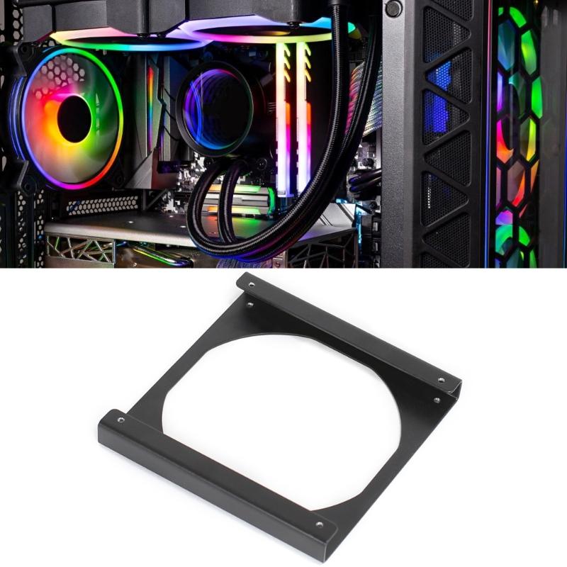 Fan Holder 12CM Fan Mount Bracket 15mm Height Increase For Computer PC Case Internal Fan Support Enhances Cooling 1PC