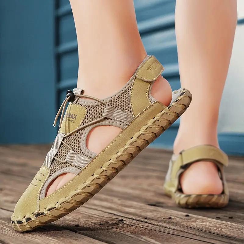Outdoor Man Sandals New Design 2024 Running Sports Shoes for Men on Offer Non-slip Big Size High Quality Summer Low Price Trend