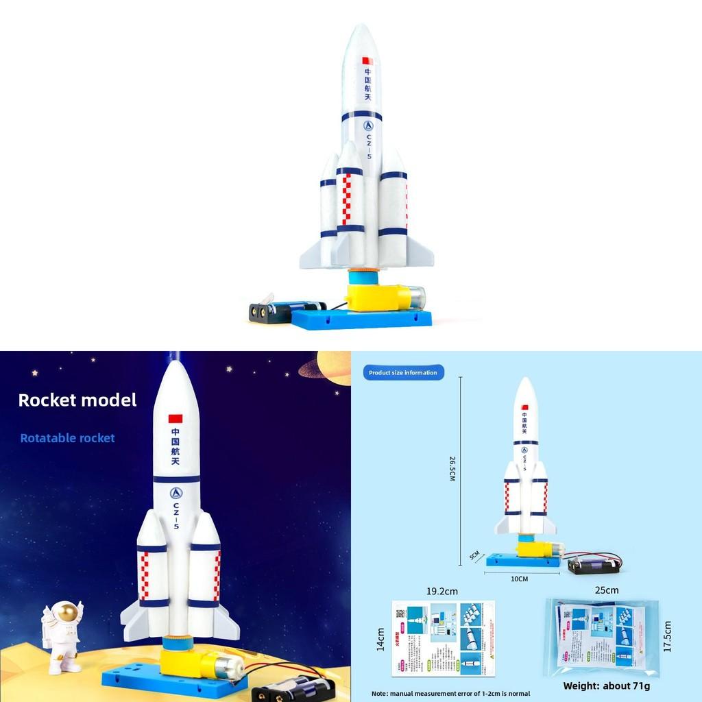 Science Experiment Diy Rocket Model Kit For Childrens Educational Handson Stem Activity