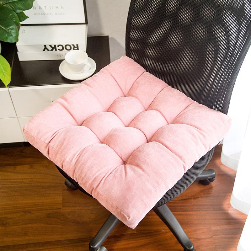 Floor Mat Futon Cushion Bay Window Mat Velvet Dining Chair Chair Mat Yoga Mat Tatami Student Bench Round Cushion