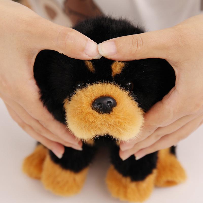 Cute Tibetan Mastiff Plush Dog Doll - Children's Companion, Ornament, and Photo Prop