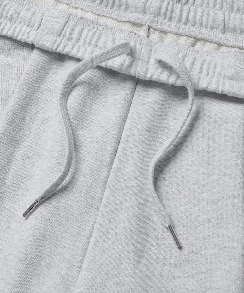 MUSINSA STANDARD One-Pleat Wide Lounge Sweatpants [Melange Light Grey]