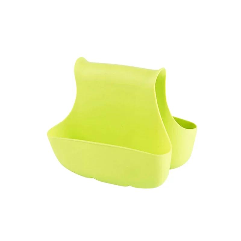 Sink Soap Storage Drain Sink Drying Sponge Rack Basket Hanging Kitchen Basket Sponge Double Silicone Kitchen Holder Sponge Sides