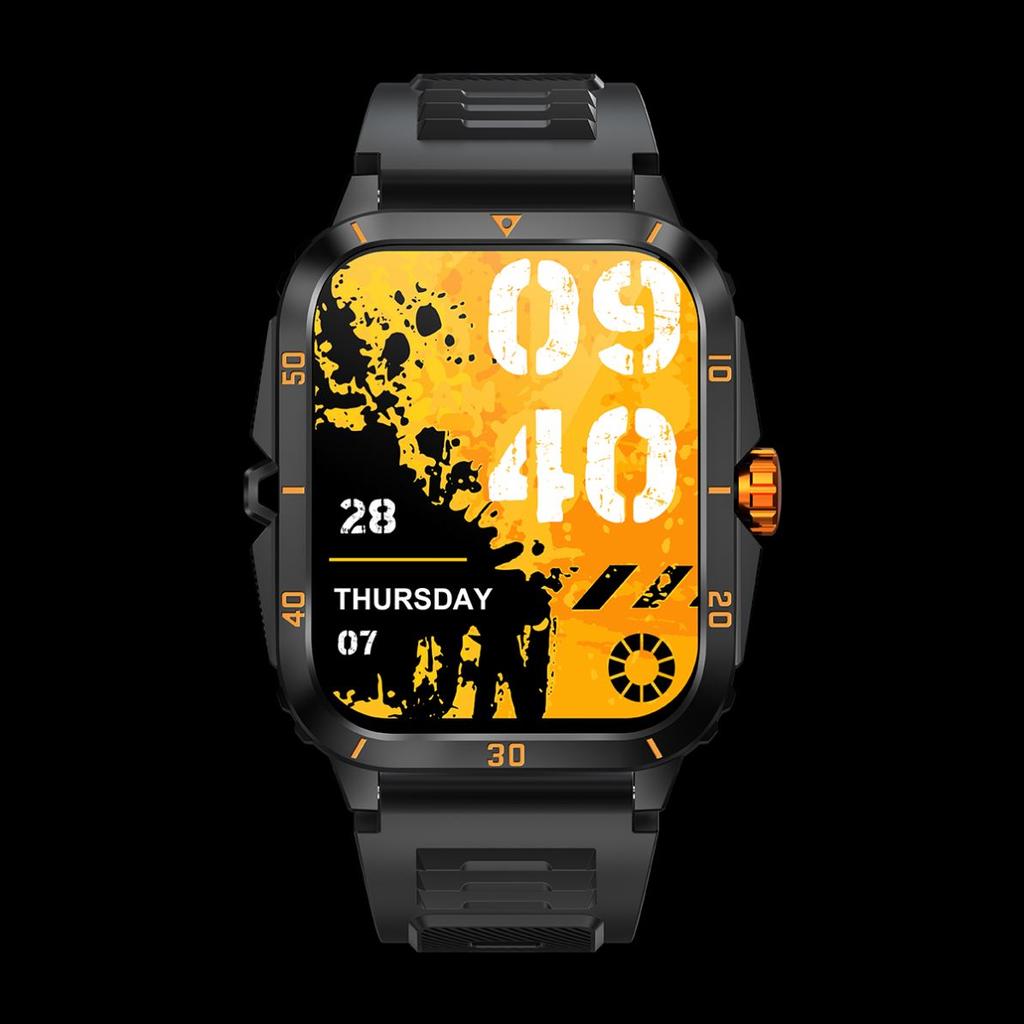 KT71 Outdoor 100+ Sport Smartwatch 1.96inch Big HD Screen Digital Watch Smart Watch Reloj Inteligente New 2025 2024