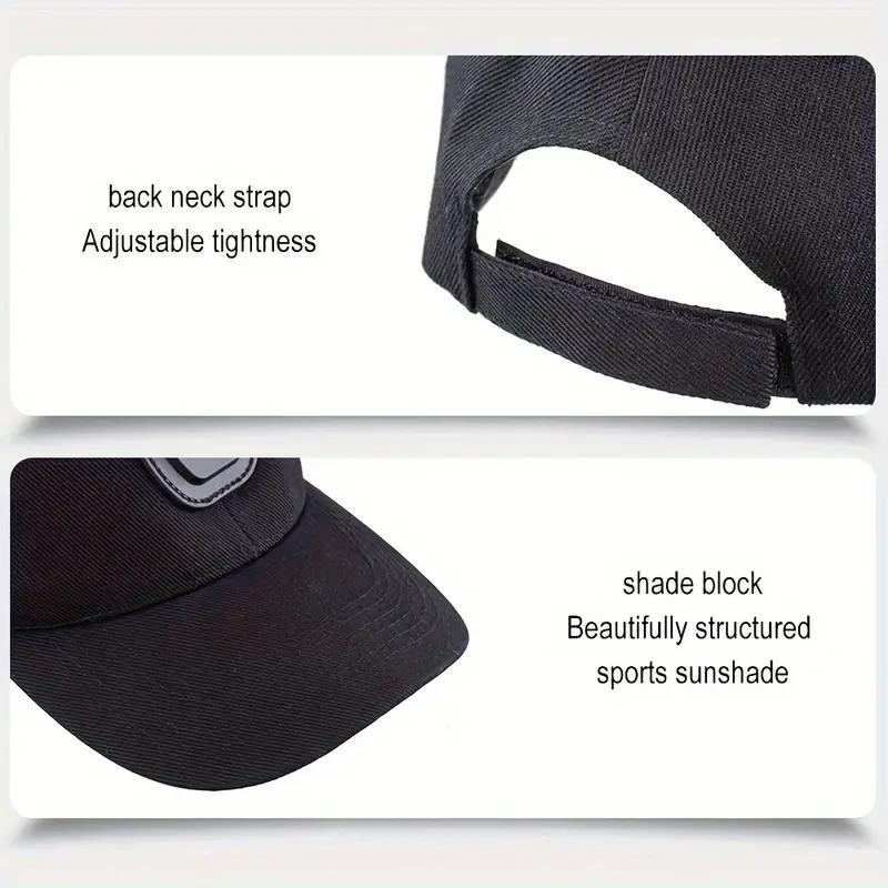 Hands-Free Baseball Cap Camera Mount First-Person View Hat for GoPro Hero 13 12 11 9 Insta360 X5 DJI OSMO Action 6 5 Vlog Hiking