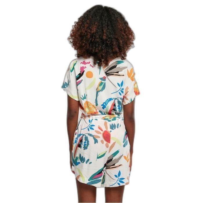 Combinaison Courte Avec Ceinture Femme Urban Classics Viscose GT - Multicolore - 3XL