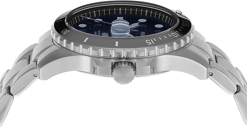 FOSSIL BLUE DIVE Date Stainless Steel Watch Three-Hand