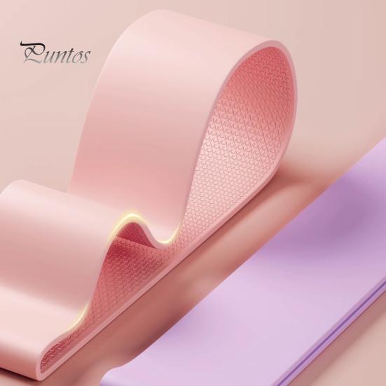 Silikonová posilovací guma na nohy, hýždě a boky pro budování a zvedání, silový trénink, jógu, cvičení v posilovně, protahování, elastická guma na hýždě, fitness vybavení