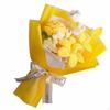 Knitted Flower Bouquet Everlasting Handmade Mixed House Decoration for Parents,