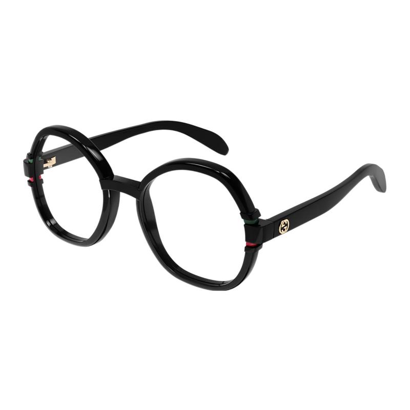 Gucci Irregular plate flat square optical glasses men and women same style couple style black