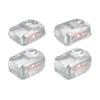 4 Battery Case Mount Holder For Bosch For Makita 18V Lithium Ion Batteries Portable Storage Rack Basket Bracket BL1830 BL1430