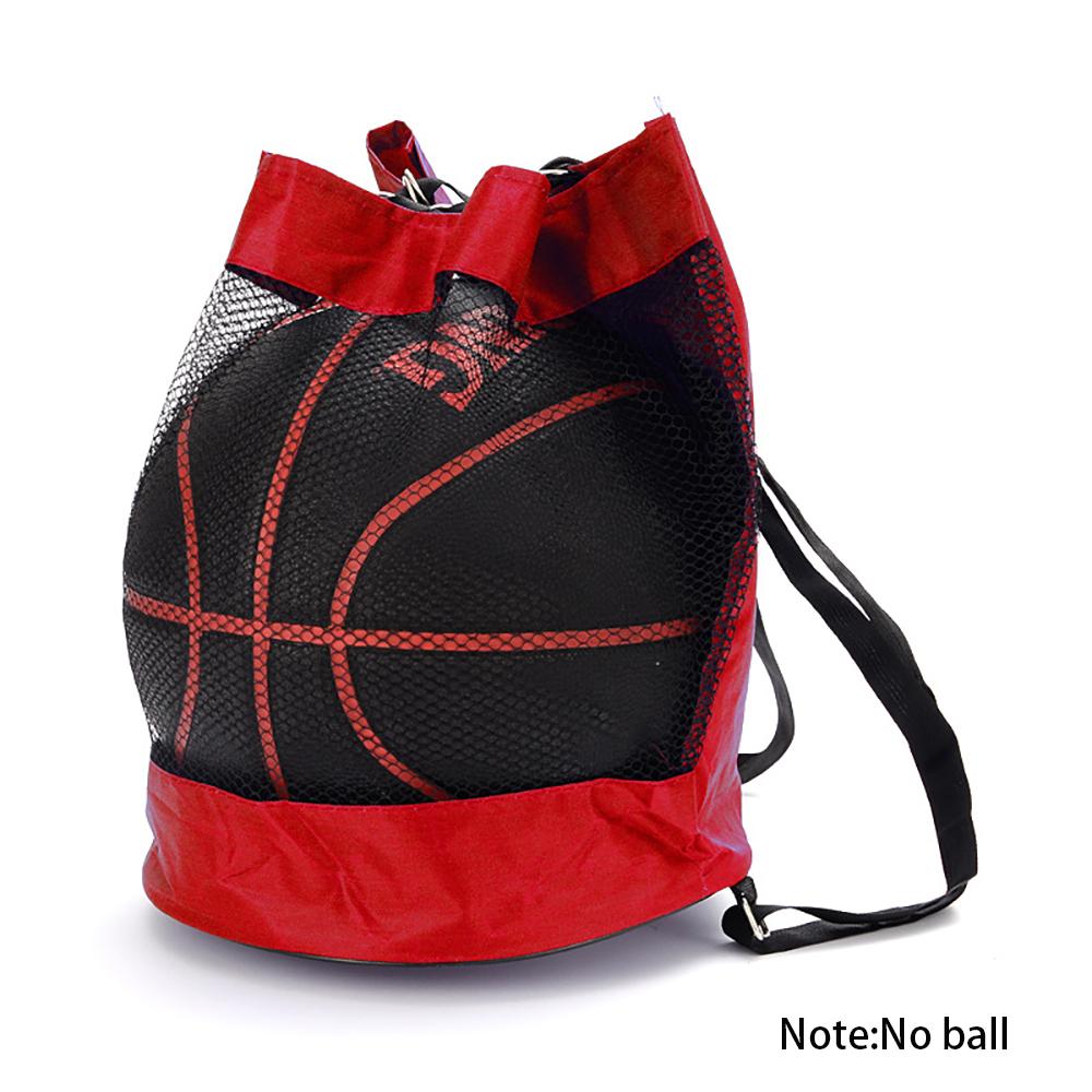 Basketball backpack, Oxford cloth shoulder crossbody bag, mesh bag, volleyball football bag, portable and lightweight