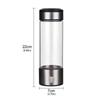 420Ml Draagbare Water Ionisator Fles Oplaadbare Negatieve Ionen Water Cup Hydrogens-Rijke Water Cup Water Generator Alkaline