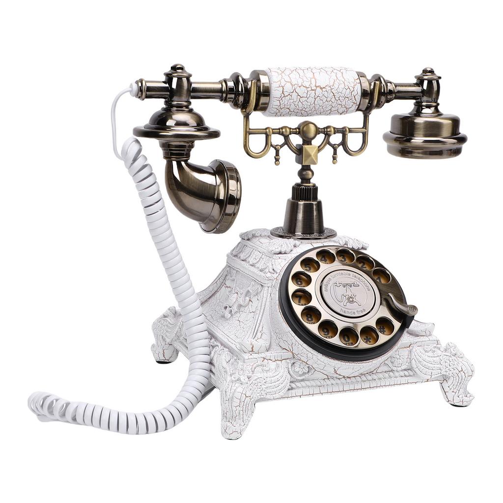 Guest Book Phone 32G Capacity Vintage Retro Telephone Customized Voice Message for Wedding Party