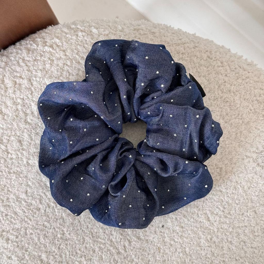Hair Band Accessories for Women Girl Scrunchie Tie Elastic Rubber Kpop New In Popular  Vintage Headdress Rhinestone Designer