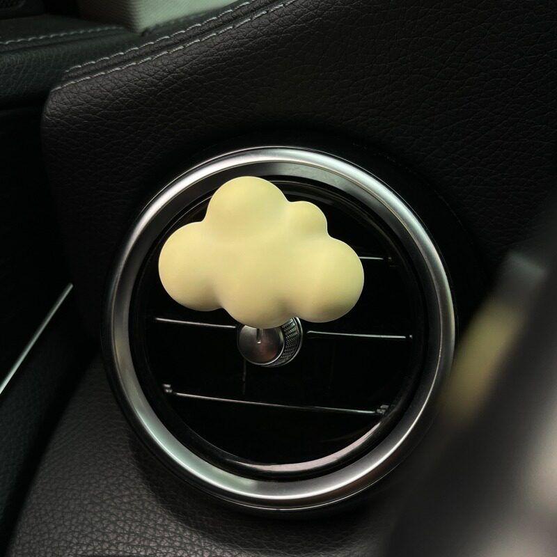 Cute Cartoon Stars and Clouds Car Fragrance Pendant Lucky Star Car Fragrance Diffuser Stone Air Vent Decoration