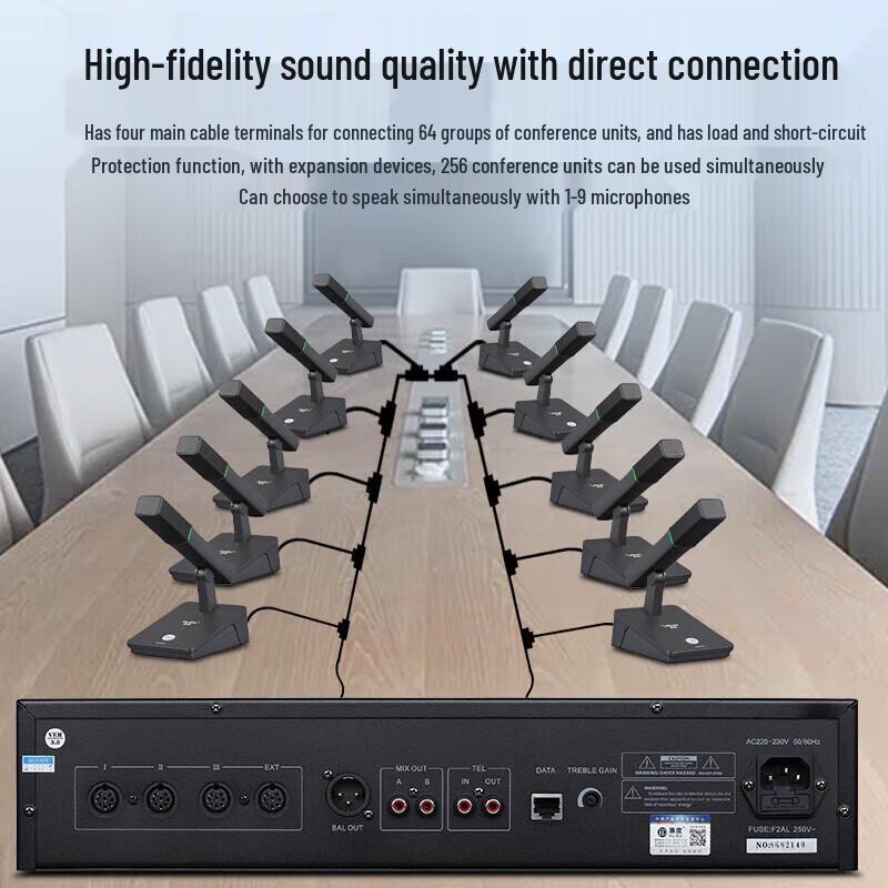 HuiDu YX-X4 Wired Conference Discussion Microphone (CN Version)
