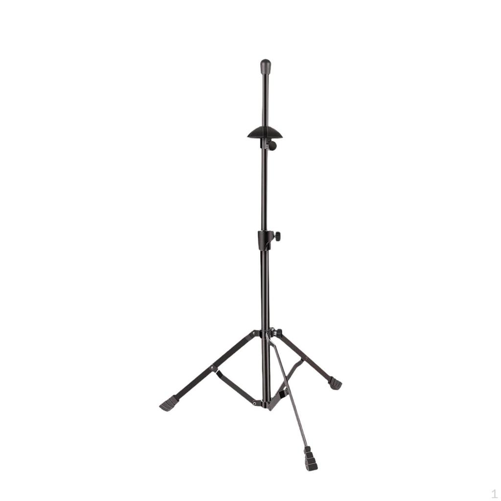 Trombone Stand Musical Instrument Professional Adjustable Folding Tripod Base Brass