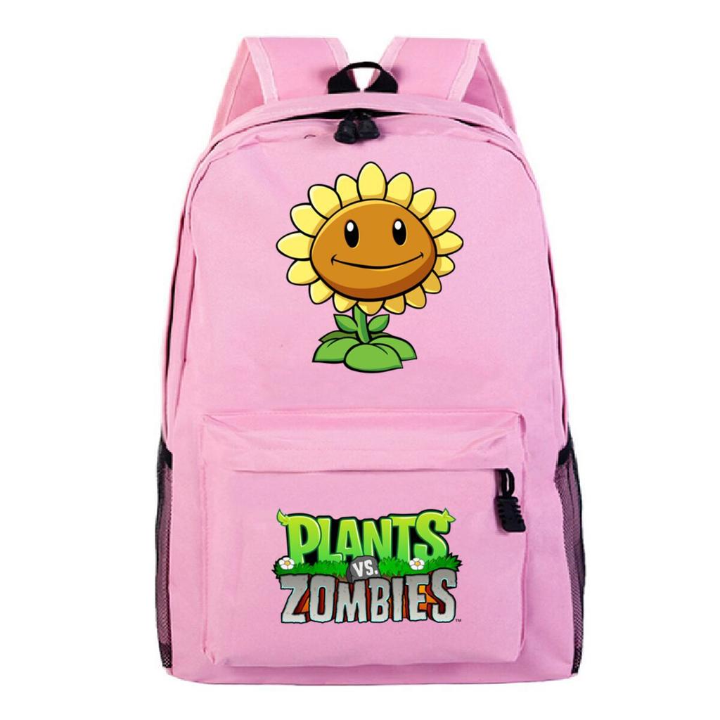 Game Merchandise Plants Vs. Zombies School Bag Casual Simple Backpack