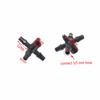 50 pcs Five-way hose Splitters Interfaces With Multiple Joint Cross-connector Garden Hose Nozzle Connection Garden Hose Fittings
