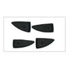 Interior-Front and Rear Door-Switch Bezel Cap Set For GM Chevy 2016-2018 Malibu