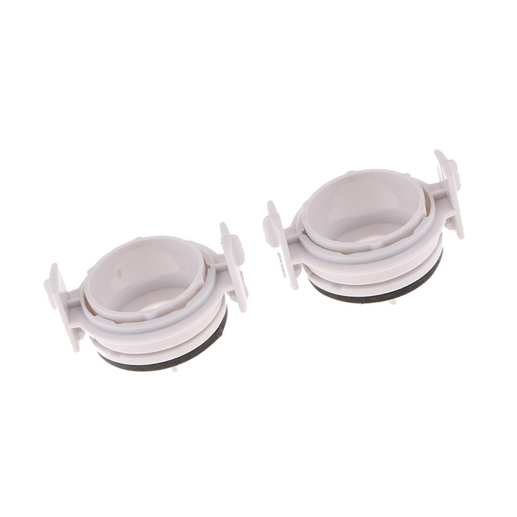 2Pcs HID Light Bulb Holder Adapter Retainers Lamp Clips H7 for BMW H03 E46 vehicle Car Headlight Co LED Headlight Base Retainers