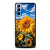 Beautiful Yellow Sunflower Phone Case For Samsung Galaxy S25 Edge S24 S23 S22 Ultra S20 S21 FE 5G S10 S9 Plus S10E Soft Cover