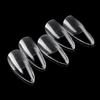 120 Pieces/box Extension False Nail Tips Acrylic Fake Finger UV Gel Polish Quick Building Mold Sculpted Full Cover Nail Tips Manicures Tool Set