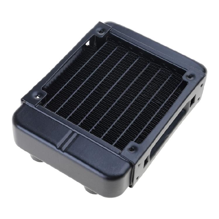Aluminum Water Cooling Radiator 8 Tubes Heat Exchanger CPU Heatsink Cooler Fast Heat Dissipation for PC Computer
