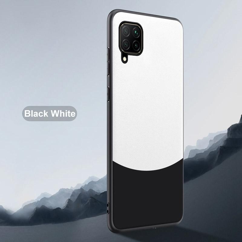 Luxusní pouzdro z PU kůže pro Huawei Nova 7i P40 Lite Zadní kryt Matná silikonová ochrana Pouzdro na telefon pro Huawei Nova 6 SE Nova7 i