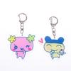 Acrylic Gogo Tamago Q Version Mobile Phone Chain Mametchi Kuchipatchi Mimitchi Gozarutchi Key Chain Cell Phone Pendant Gifts