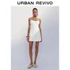 UR 2025 Autumn Bowknot Spaghetti Strap Dress UYL750080