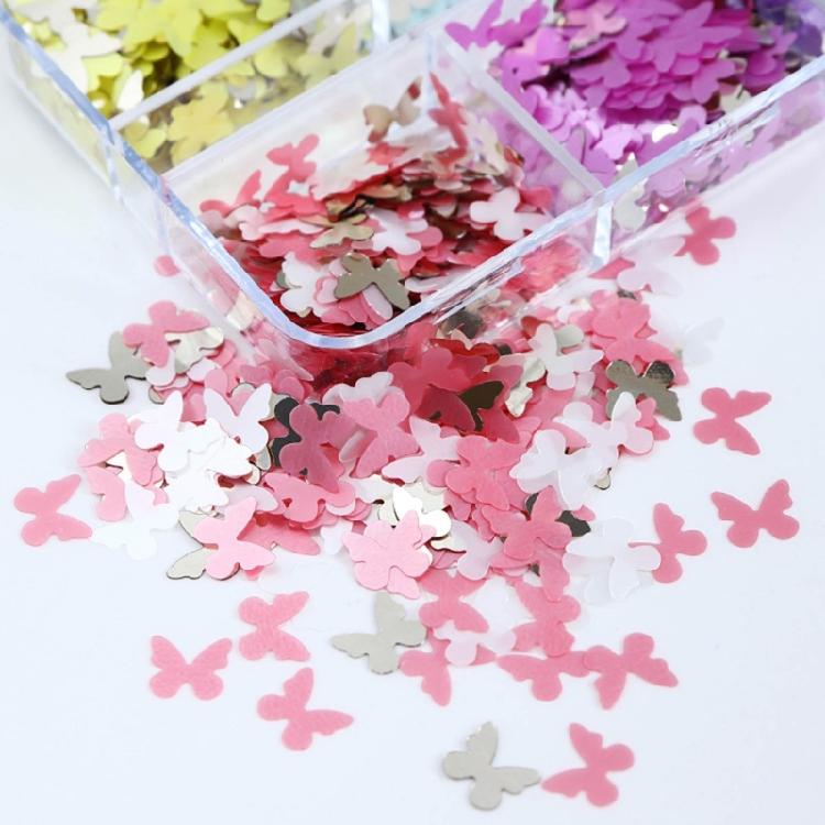 Maniküre Dekorationen Glitzer Pailletten Funkelnde Pailletten Mix Nagelglitzer Mix