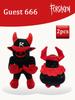 TreasuringU Neues 30cm Chance Plüschtiere Niedliche Cartoon-Kaninchen Stoffpuppen Slasher-Spiel Plüschtier Für Jungen Mädchen Geburtstagsgeschenke