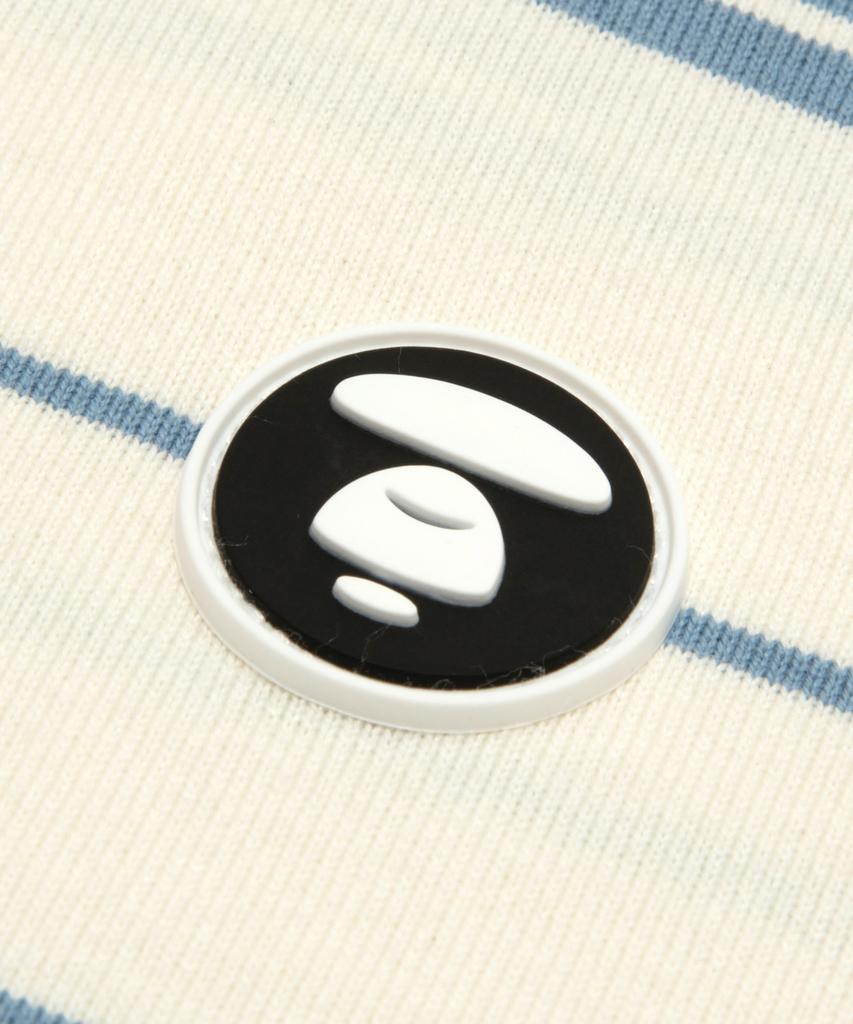 Eipeu Aapenow Moonface Stripe T-Shirt Ivory / Aaptem1811Xxqivk