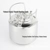 6L Edelstahl Homebrewing Keg für Bier und Wein, Lebensmittelgeeignetes Ball Lock Keg