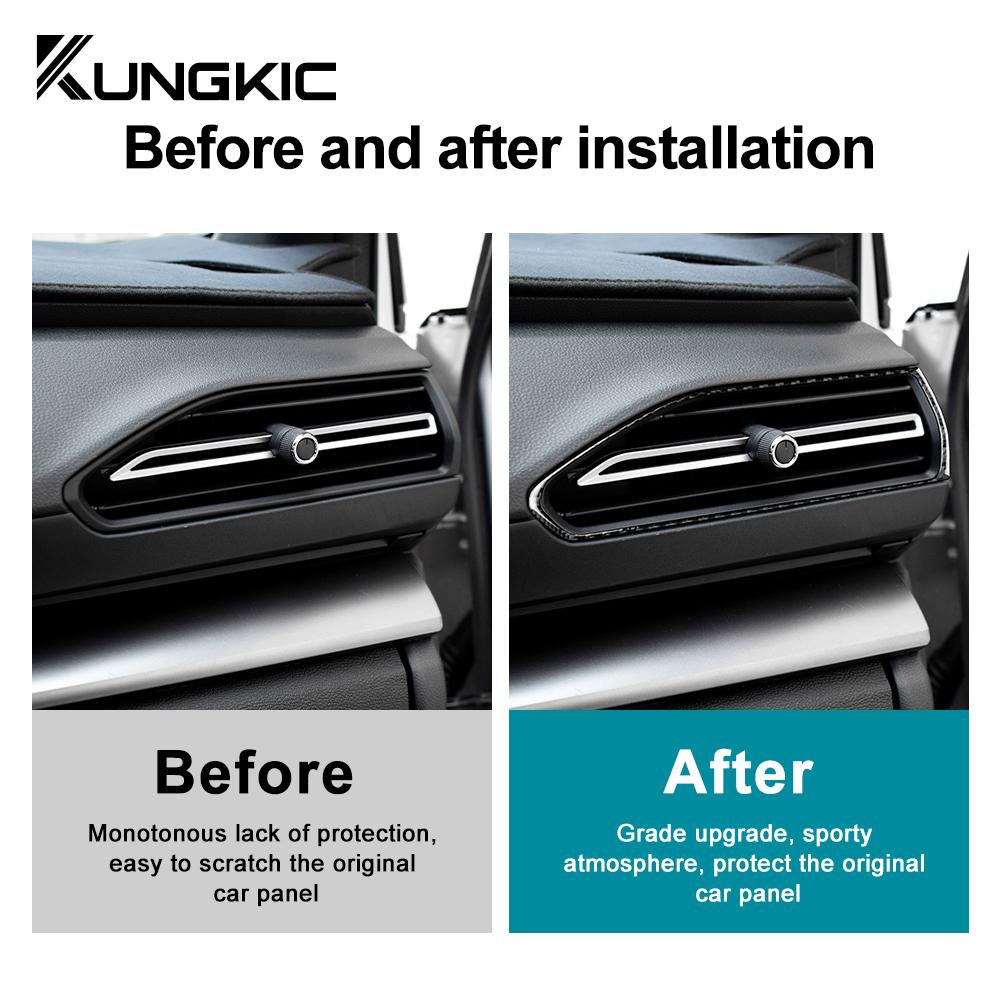 Real Soft Carbon Fiber Cover For Subaru WRX/ WRX STI 2025 2025 2025 Sticker Car Central Control Air Outlet Interior Accessories