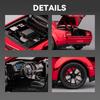 1/24 Dodge Challenger Hellcat SRT Electroplating Version Alloy Scale Car Model Diecast Metal Sound and Light Children Toy Car Vehicles
