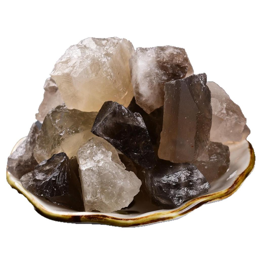 Natural Smoky Quartz Crystal Gemstone for Home or Office Decor