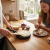 Macchina per Crêpes Elettrica con Superficie Liscia per Ristorazione Commerciale su Piccola Scala US/UK/EU