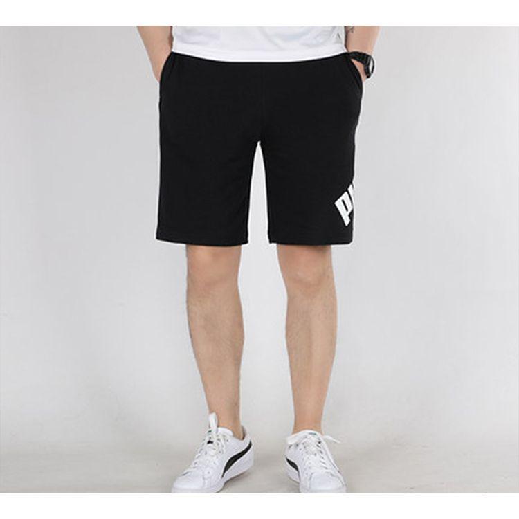 Puma Summer Print Shorts Men Bottoms Black 584167-01