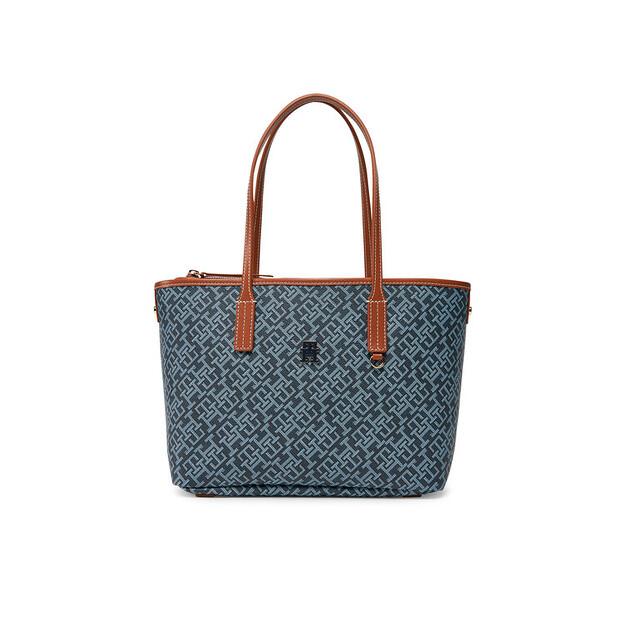 

Сумка Tommy Hilfiger Tommy Hilfiger Th Monoplay Leather Mini Tote AW0AW17415 тёмно-синий